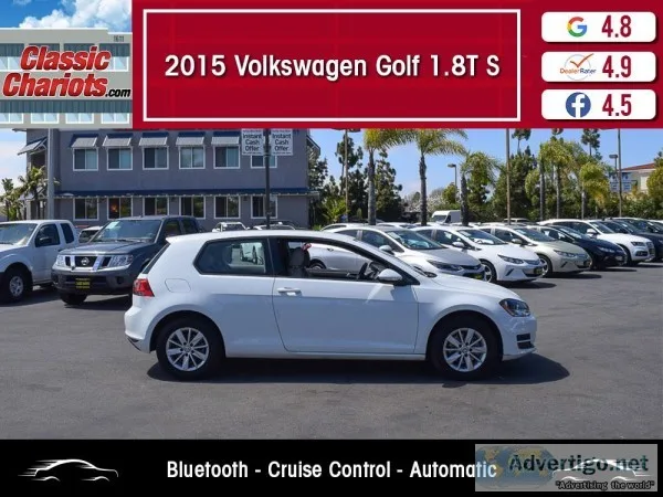 Used 2015 Volkswagen Golf 1.8T S for Sale in San Diego - 19572