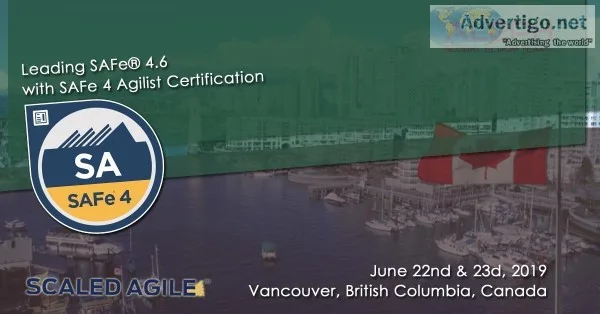 SAFe Certification Training  2Day Classroom Course  Scaled Agile