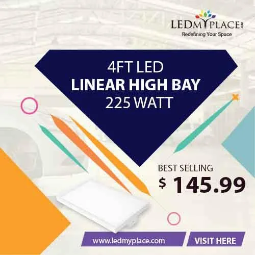 Use 4FT LED Linear High Bay Lights For Increasing Business