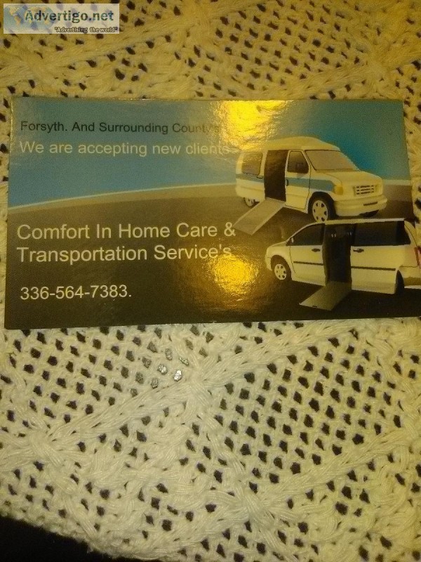 Comfort In Home Care Transportation Service