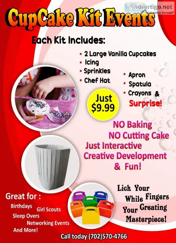 Cupcake Kit Events