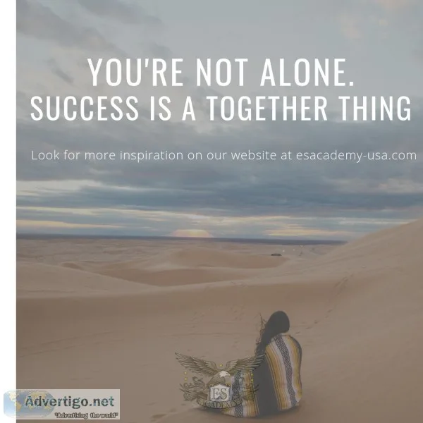 You&rsquore Not Alone. Success Is a Together Thing