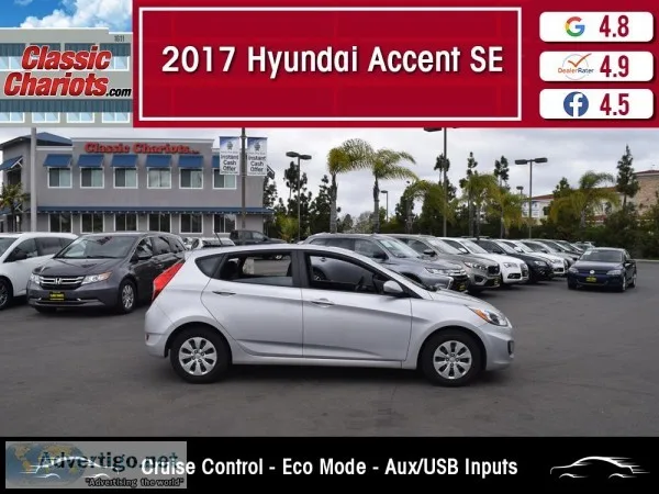 Used 2017 Hyundai Accent SE for Sale in San Diego - 19510