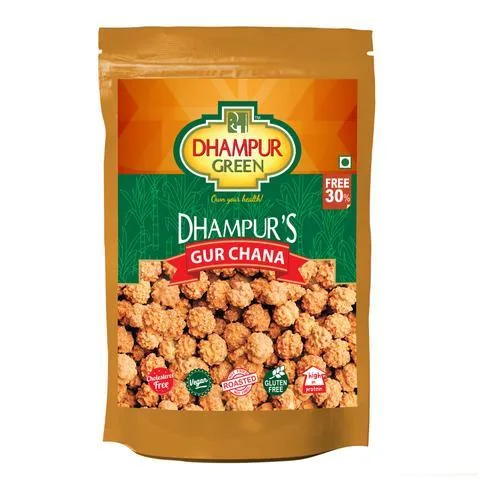 DhampurGreen Gur Coated Chana Online - (150Gm 90Rs)