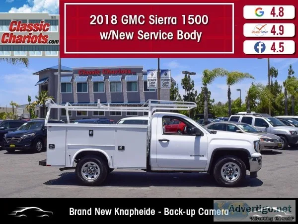 Used 2018 GMC Sierra 1500 wNew Service Body for Sale in San Dieg