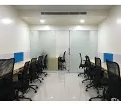 PLUG PLAY OFFICE SECTOR WITH OFFICE WORKSTATIONS AND AMENITIES