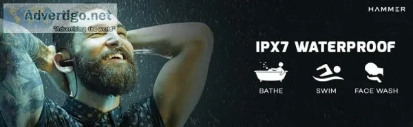 Hammer Audio Zest-H IPX7 Waterproof  Sports Bluetooth Earphone  