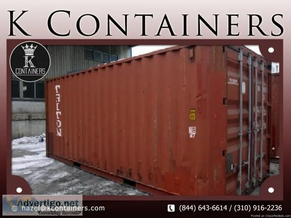 New and Used Storage Containers for Sale