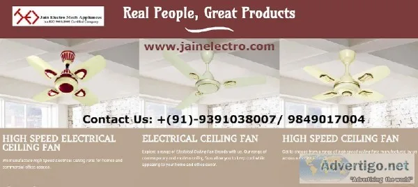 Decorative ceiling fan Manufacturers and Exporters