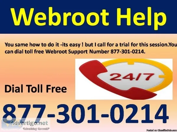 Step By Step Webroot Support Via Weroot Help Number 8773010214
