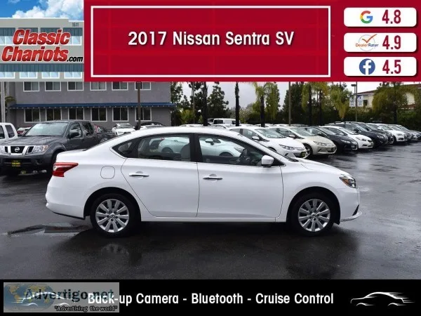 Used 2017 Nissan Sentra SV for Sale in San Diego - 19587r