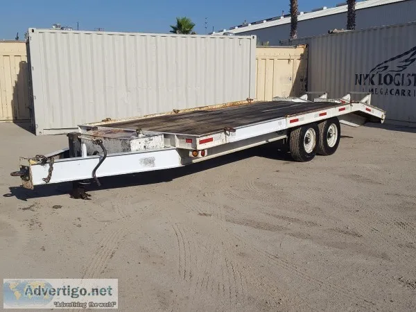 1988 ZIEMAN EQUIPMENT TRAILER 4891