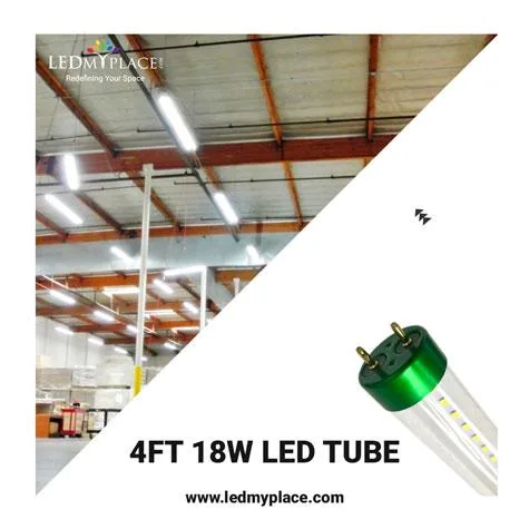 Use 4FT 18W LED Tube To Save Energy Bills