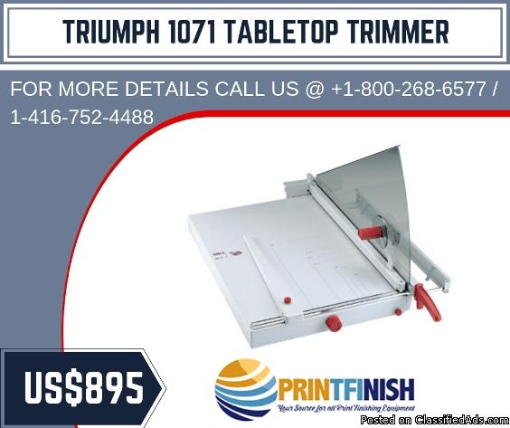 Buy Triumph 1071 Tabletop Trimmer at Best price