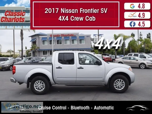 Used 2017 Nissan Frontier SV 4X4 Crew Cab for Sale in San Diego 