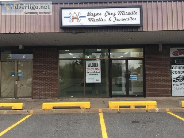 Space from 1200 to 3000 sqft for rent - Sainte-Julie