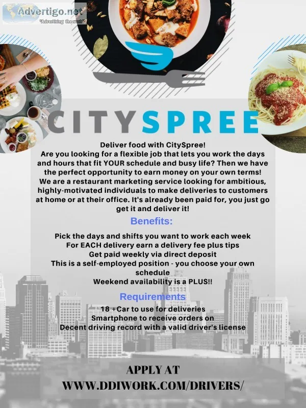 Self Employed Delivery Driver