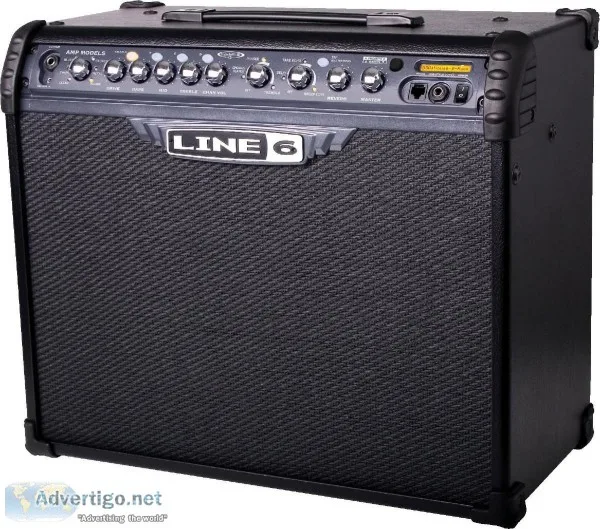 Line 6 amp and Ibanez guitar