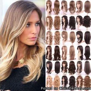 Synthetic and Human Hair Wigs in Delhi at Best Price
