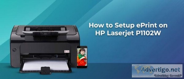 How to Setup ePrint on HP LaserJet P1102W