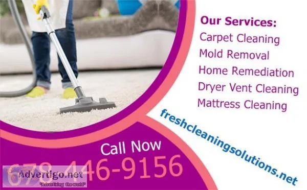 Carpet cleaning and air duct cleaning services