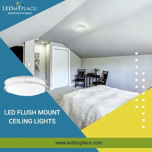 Install Attractive (LED Flush Mount Ceiling Lights) For Beautifu