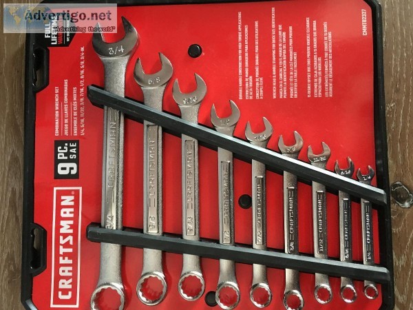 CRAFTSMAN 9PC WRENCH SET