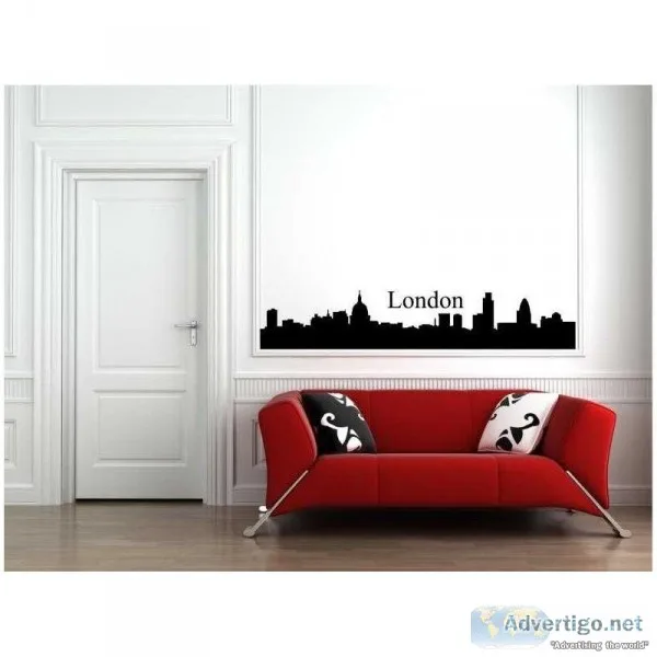 Perfect Quality London Skyline Wall Sticker