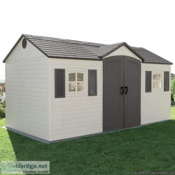 Lifetime Side-Entry Shed (15 ft x 8 ft)