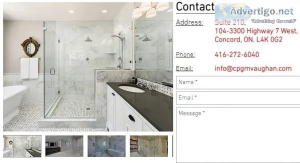 glass shower enclosure in Toronto