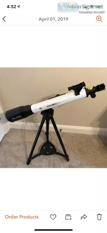 70-700 EDU science telescope