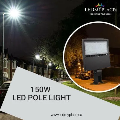 Ensure Safety of your Citizens by installing 150W LED Pole Light