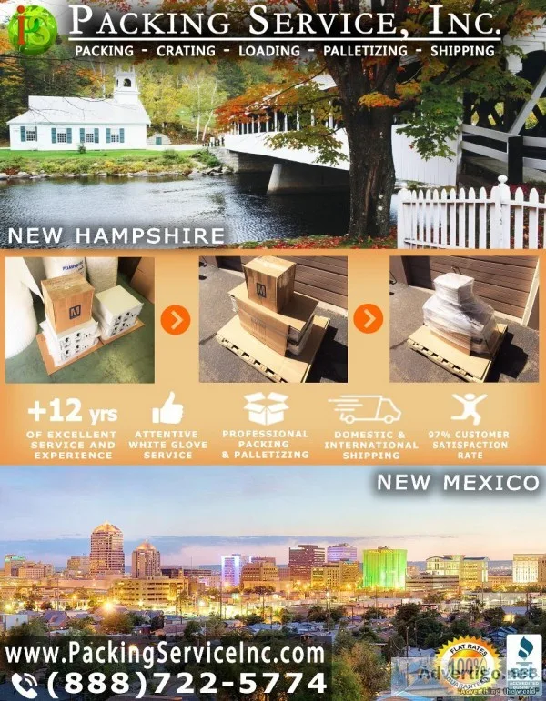 Oklahoma City OK - Industrial Crates  Palletizing Services - Pac