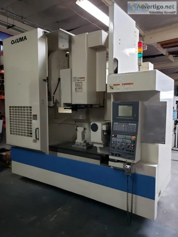 OKUMA MX-55VA Full 4-Axis CNC Vertical Machining Center wrotary 