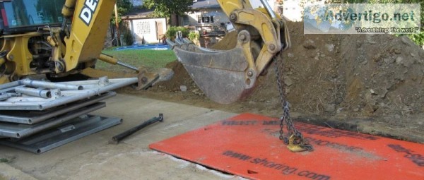 Get excellent quality road plates from Trench Pro