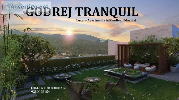 Luxury Apartments in Kandivali Mumbai  Godrej Tranquil