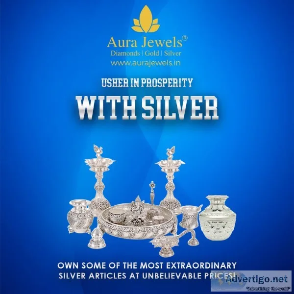 Silver Jewellery in Bangalore - Aura Jewels
