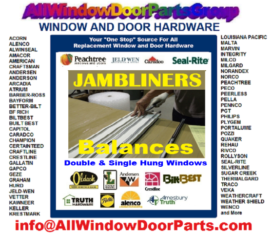 Double Hung Window Jambliners Sash Tracks Kits Balances