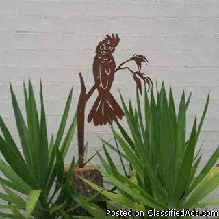 Rusty metal Garden Art