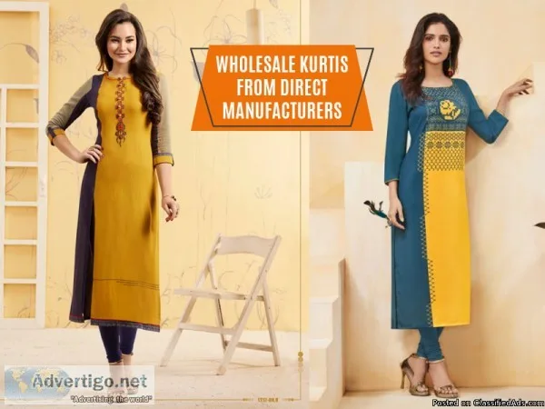 Kurtis Manufacturers Ahmedabad  Wholesale Kurtis from Textile In