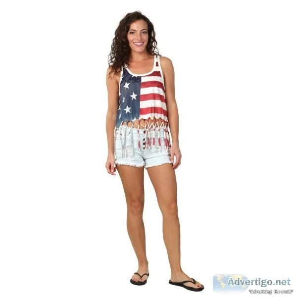 Special Customized American Flag Printed Collections - Exist Inc