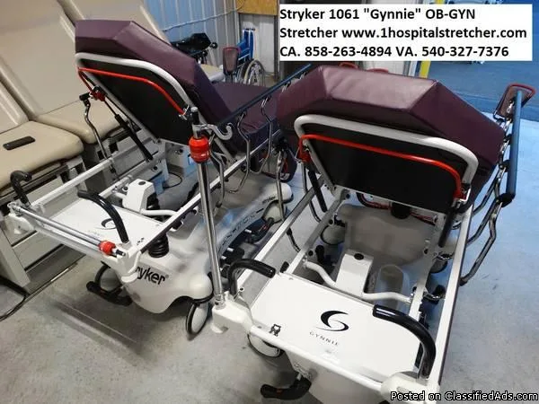 Stryker OBGYN 1061 Stretcher
