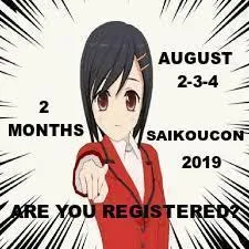 HURRY SPECIAL ANNOUNCEMENT FROM SAIKOUCON 2019