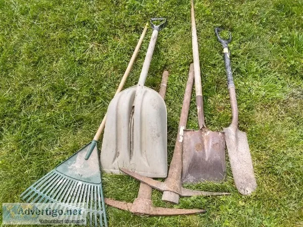 Lot of Garden Tools