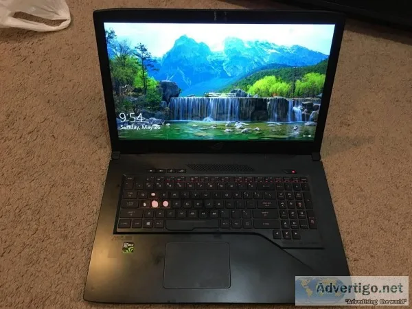 ASUS ROG GL703VM Gaming Laptop - 17.3&quot GTX 1060 256GB SSD  1