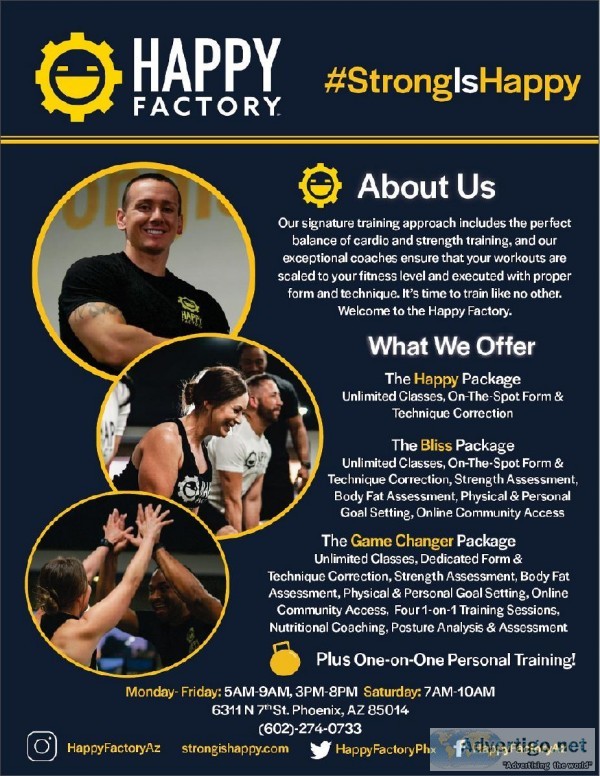 FREE WEEK OF FITNESS CLASSES