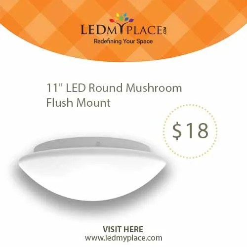 Make Homes look more Modern by Installing LED Flush Mounts