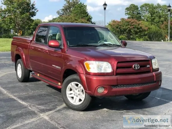 2005 Toyota Tundra Red Pickup