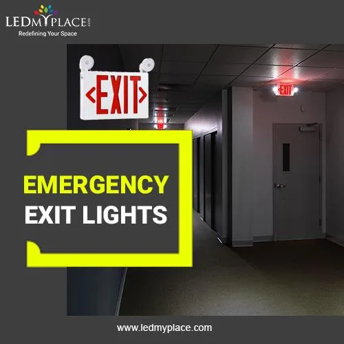 Make Commercial Buildings Safer by Using LED Emergency Exit Ligh