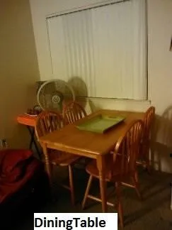 Futon Mattresses and Box 48 inch TV Dinning table Satte Computer